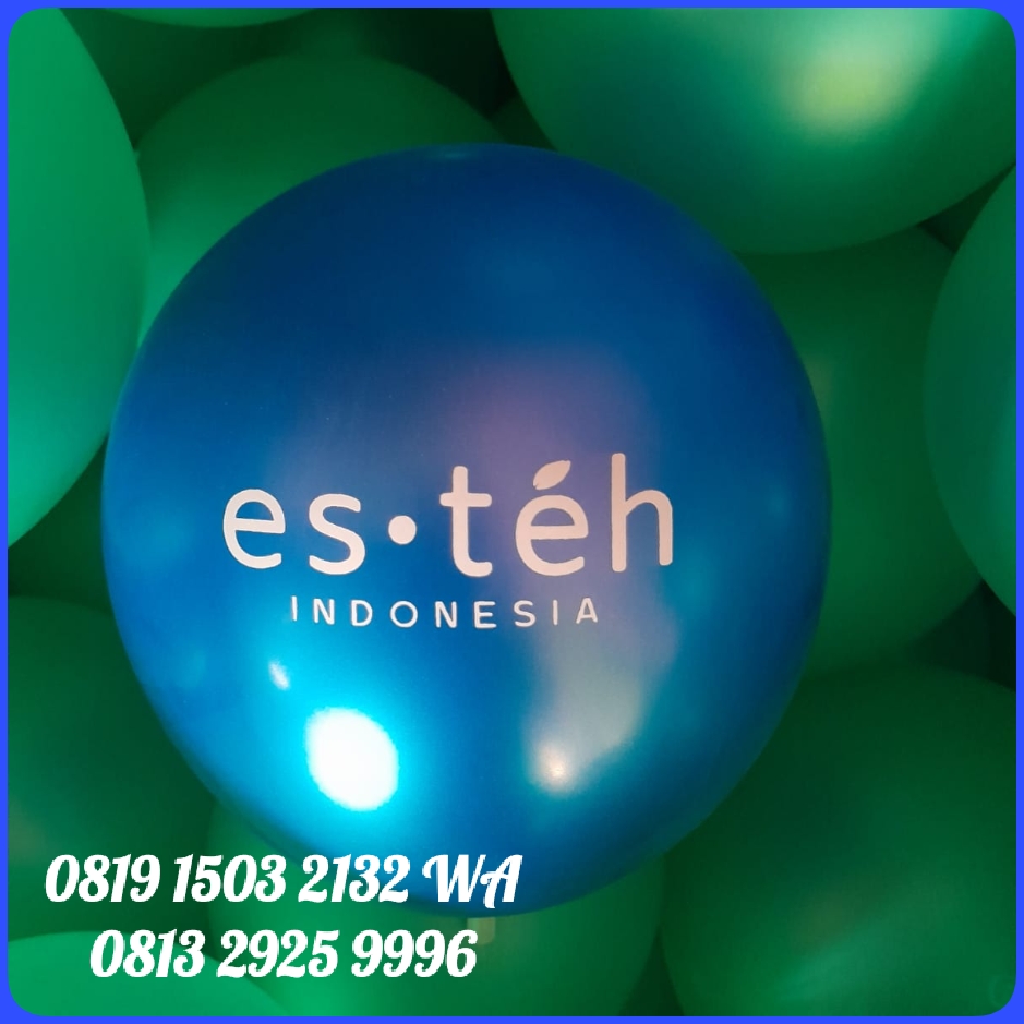 Balon Sablon Pati | Jual Balon Custom Terbaik dan Berkualitas