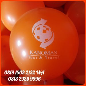 Balon sablon Kudus | Balon Custom Cetak Logo Murah