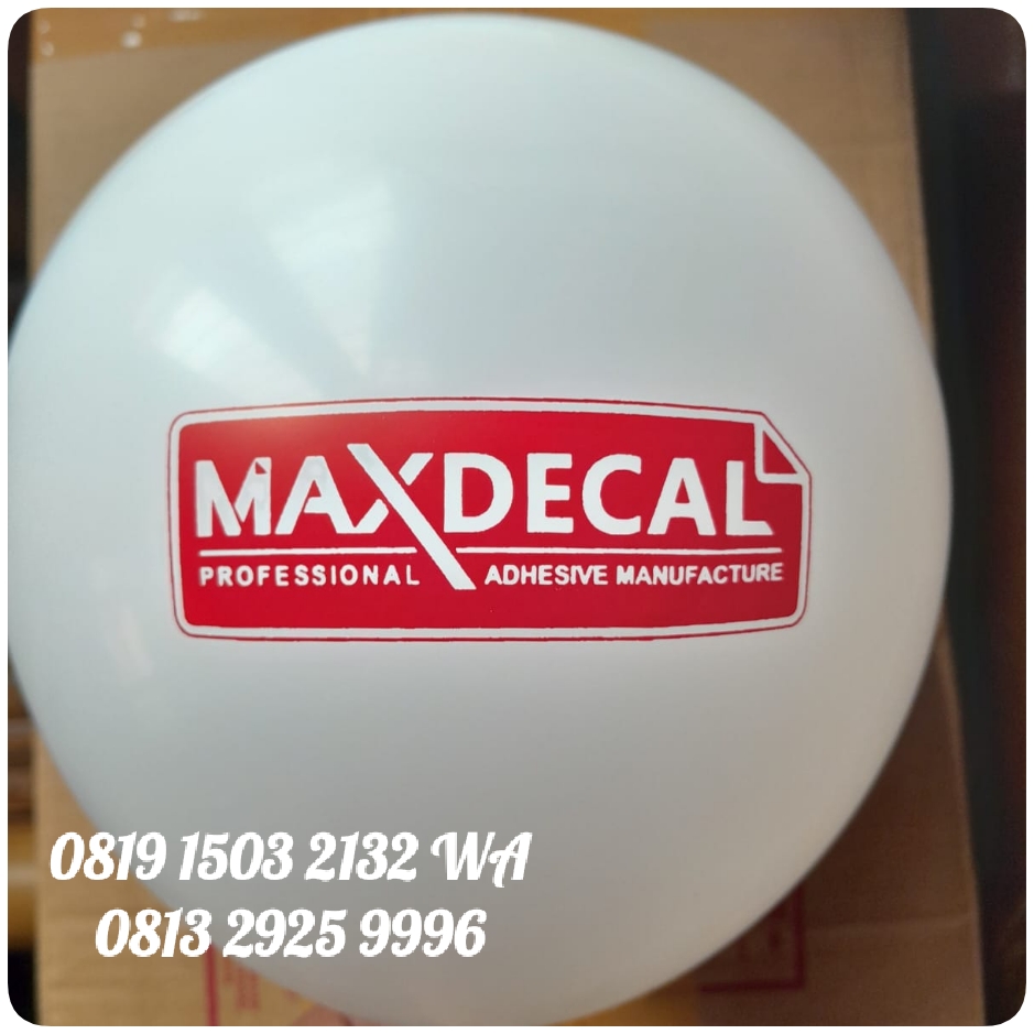 Balon Sablon Kendal Pilihan Terbaik Media Promosi