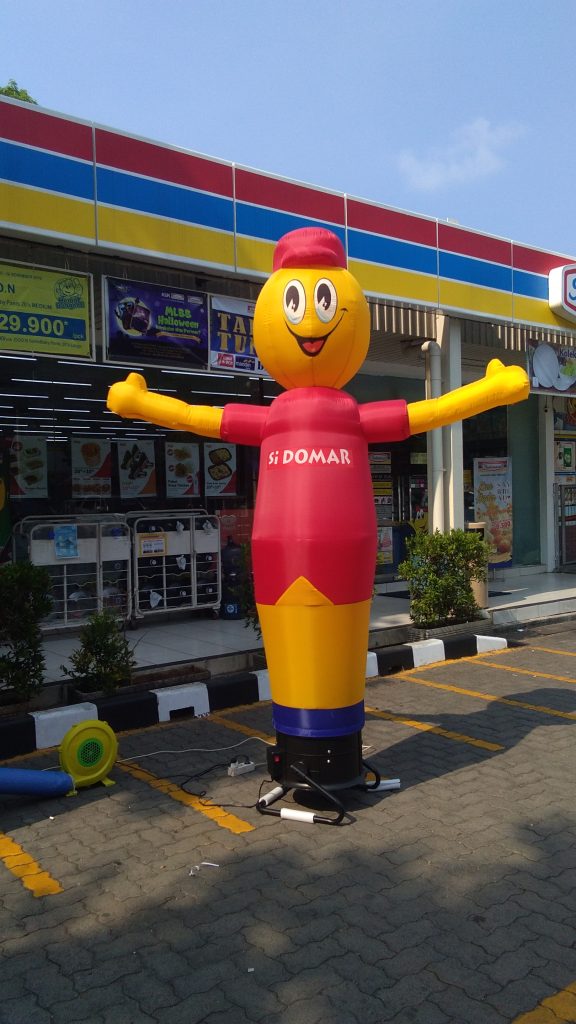 Balon Sky Dancer Jogja Kualitas Terjamin Bisa Custom Desain